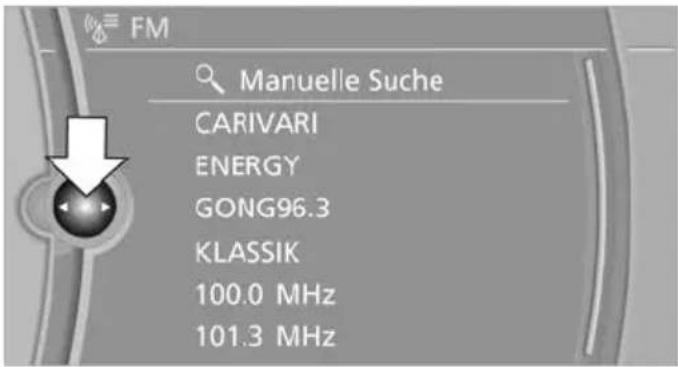 FM Manuelle Suche CARIVARI ENERGY GONG96.3 KLASSIK 100.0 MHz 101.3 MHz