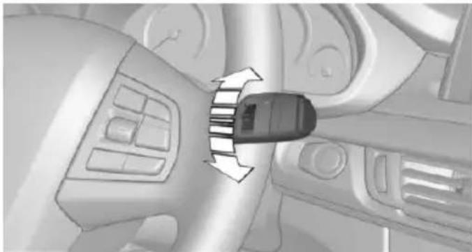 BMW X3 (2014) - Intervallzeit oder Empfindlichkeit des Regensensors einstellen - 1