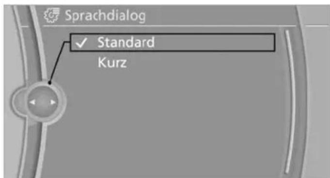 Sprachdialog ✓ Standard Kurz