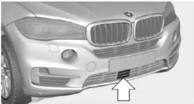 BMW X3 (2014) - Radarsensor - 1