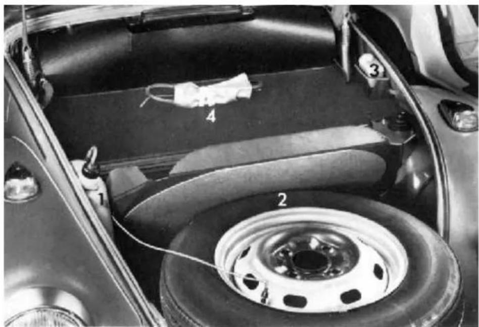 VOLKSWAGEN Beetle VW 1302 S (1970) - Kofferräume - 2