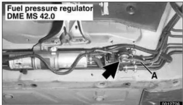 Fuel pressure regulator DME MS 42.0 A 0012726