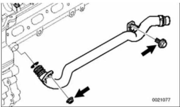 Mechanical assembly diagram showing a lever and shaft with mounting points (no text or symbols)