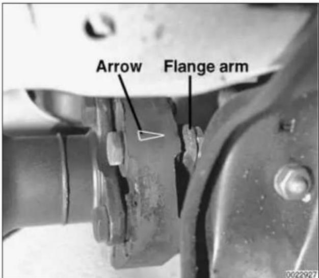 Arrow, Flange arm