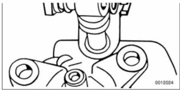 Technical line drawing of a mechanical assembly with no visible text or symbols.