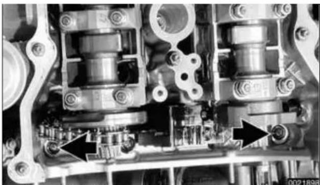 Close-up mechanical assembly showing internal components and mounting holes (no visible text or symbols)