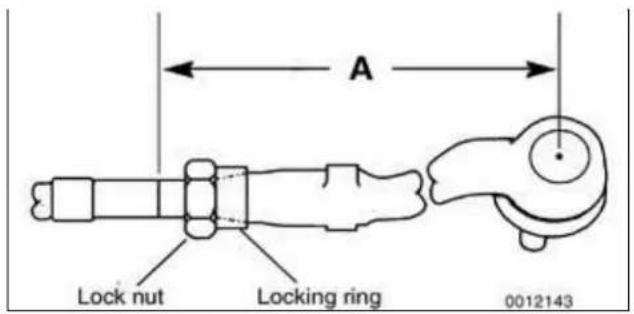 A Lock nut Locking ring 0012143