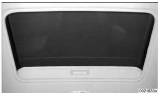 Top-down view of a white car trunk with a dark interior panel and a small rectangular opening (no text or symbols visible)