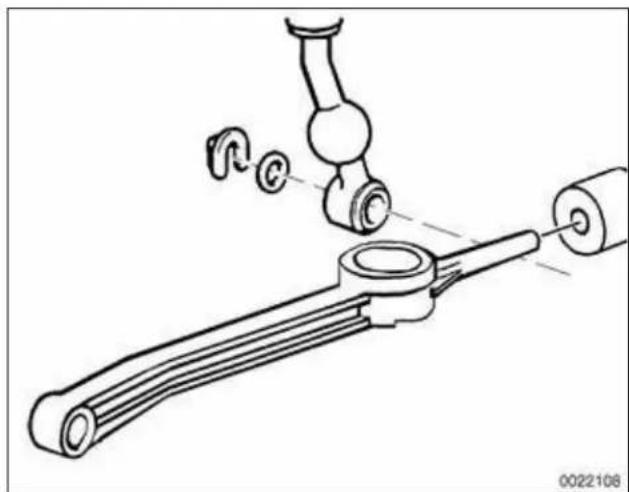 Technical line drawing of a mechanical component with no visible text or symbols