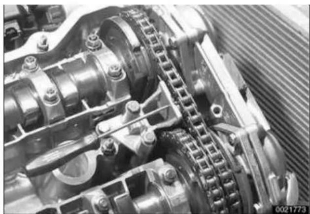 Close-up of an internal combustion engine cylinder and crankshaft mechanism (no visible text or symbols)
