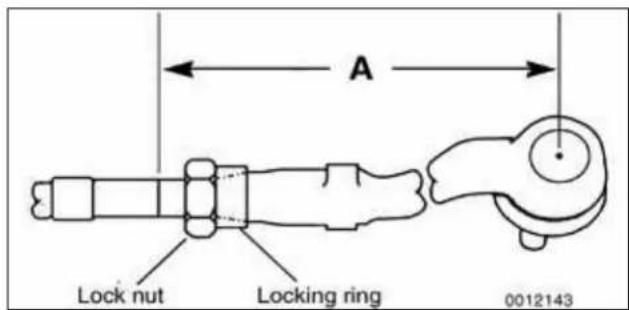 A Lock nut Locking ring 0012143
