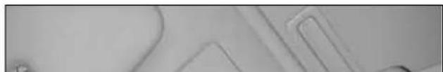 Abstract grayscale pattern with curved and angular shapes (no text or symbols)