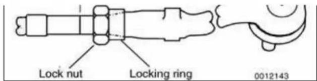 Lock nut Locking ring 0012143