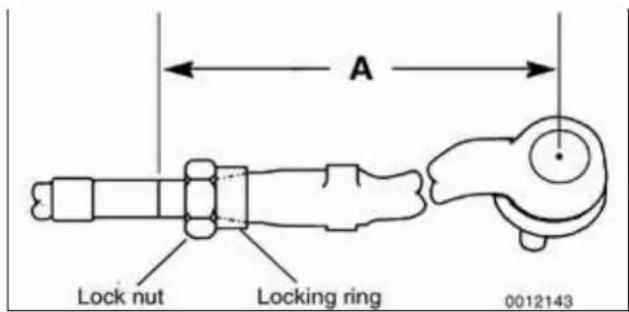 A Lock nut Locking ring 0012143