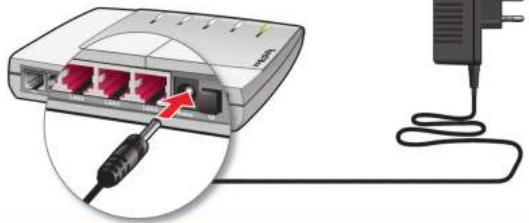 AVM FRITZ!Box 2170 - Am Strom anschließen - 1