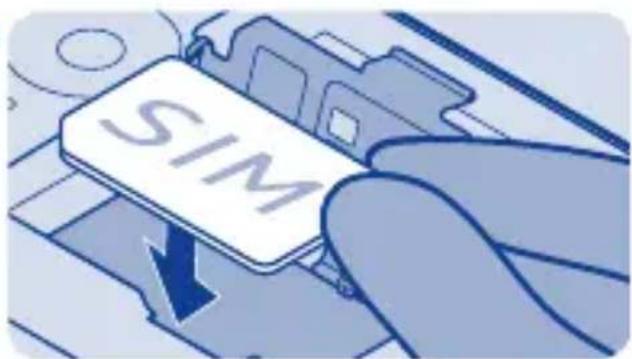 NOKIA 206 Dual SIM - Einsetzen von SIM-Karte und Akku - 5