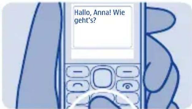 Hallo, Anna! Wie geht's?