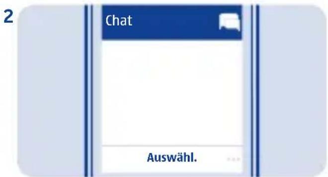 Chat Auswähl.