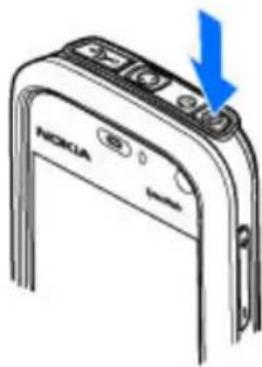 NOKIA 5800XM - Gerät einschalten - 1