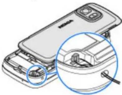 NOKIA 5800XM - Trageschlaufe anbringen - 2