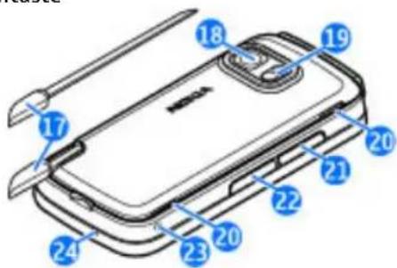 NOKIA 5800XM - Tasten und Komponenten - 2