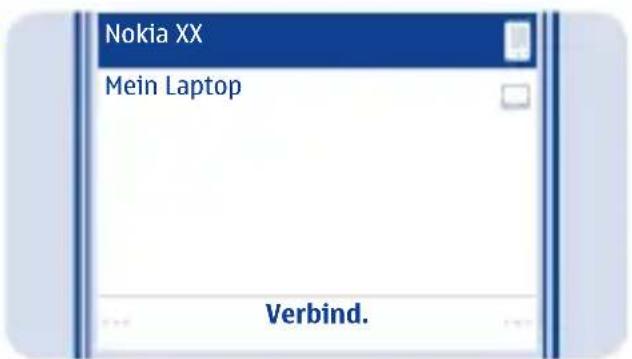 Nokia XX Mein Laptop Verbind.