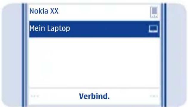 Nokia XX Mein Laptop Verbind.
