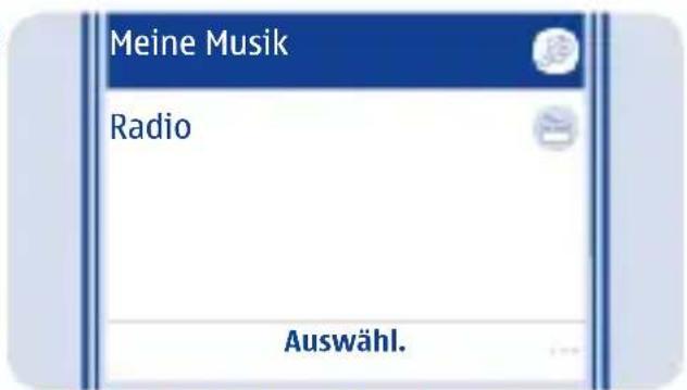 Meine Musik Radio Auswähl.