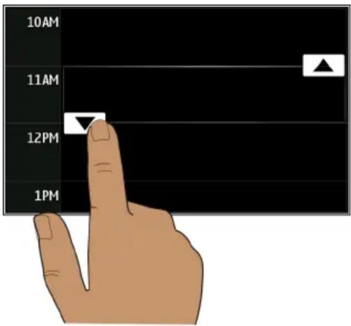 10AM 11AM 12PM 1PM