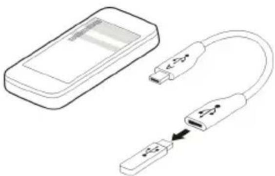 NOKIA Oro - Anschließen eines Speichersticks - 1