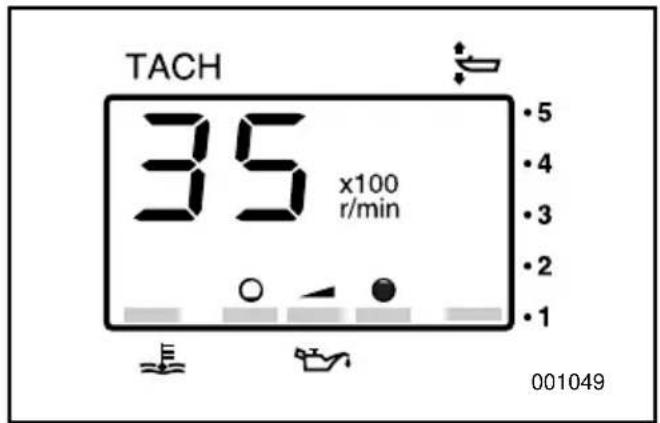 TACH 35 x100 r/min 001049