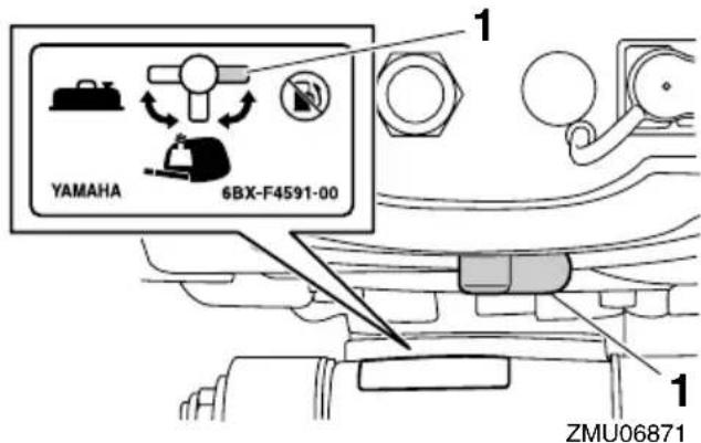 YAMAHA 6BX-F4591-00 1 ZMU06871