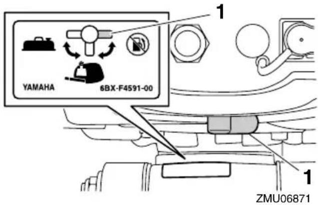 YAMAHA 6BX-F4591-00 1 ZMU06871