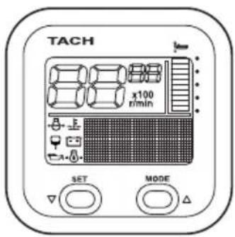 TACH x100 mm SET MODE