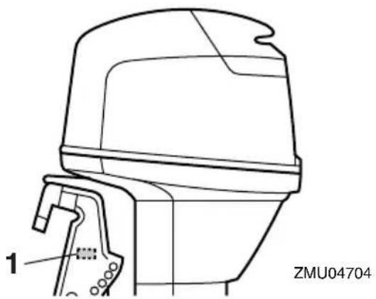 YAMAHA F70A (2012) - CE-Markierung - 1
