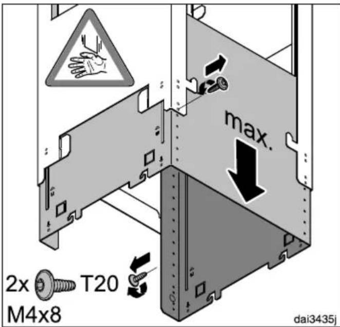 max. 2x T20 M4x8 dai3435j