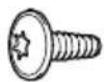 MIELE DA5106 D - screws M4 x 8.5 mm - 1