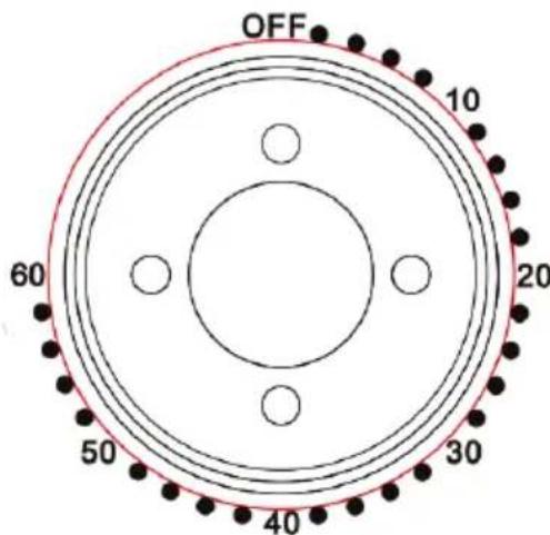 OFF 10 20 60 50 30 40