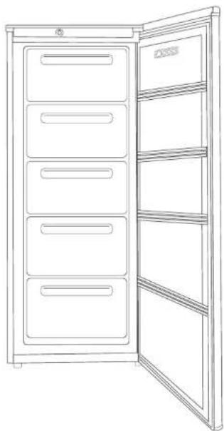 HISENSE MTZ55160 - How to use your new Freezer - 1