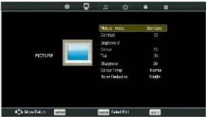 AudioSonic LE-207782 - Input mode: DTV - 6