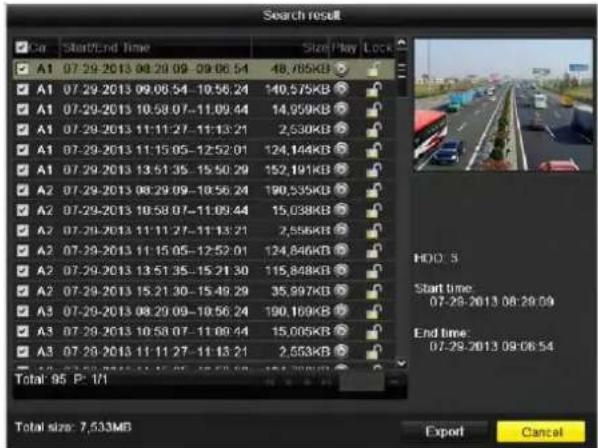 Search result Ca Start/End Time Size/Play Lock A1 07-29-2013 08:20 09-09:06:54 48.785KB A1 07-29-2013 09:06:54-10:56:24 140.575KB A1 07-29-2013 10:58 07-11:09:44 14.959KB A1 07-29-2013 11:11:27-11:13:21 2,530KB A1 07-29-2013 11:15 05-12:52:01 124.144KB A1 07-29-2013 13:51 35-15:50:29 152.191KB A2 07…