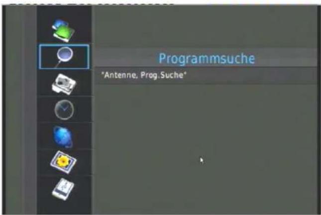 Programmsuche "Antenne, Prog.Suche"