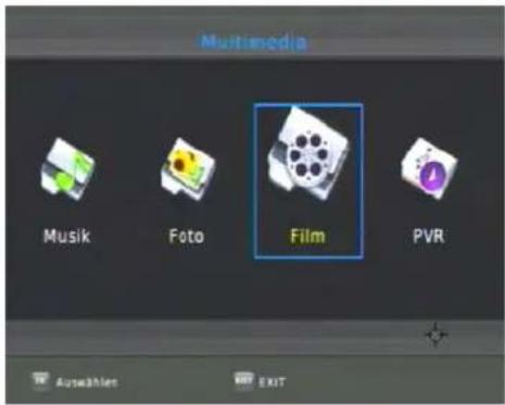 Multimedia Musik Foto Film PVR Automahlen EXIT