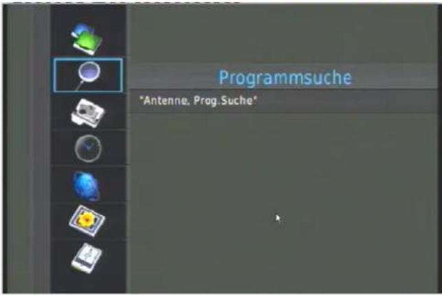 Programmsuche "Antenne, Prog.Suche"
