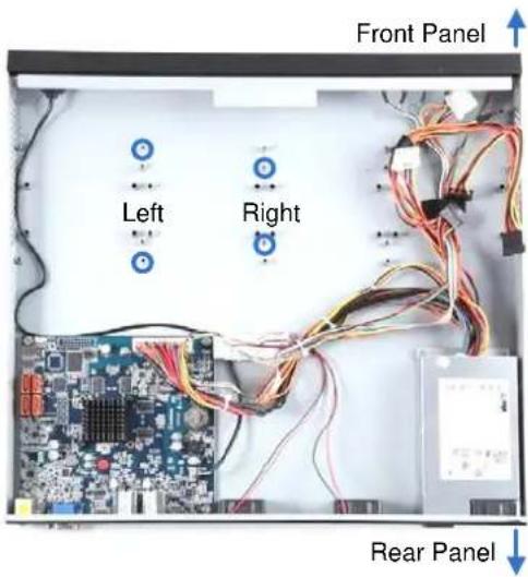 Front Panel Left Right Rear Panel