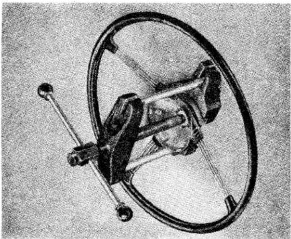 TRIUMPH TR2 (1953) - TO REMOVE STEERING WHEEL - 1