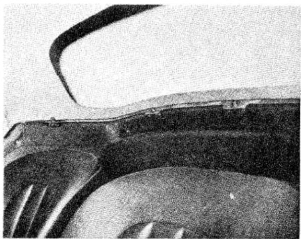 TRIUMPH TR2 (1953) - TO FIT FIBREGLASS HARD TOP CANOPY - 1