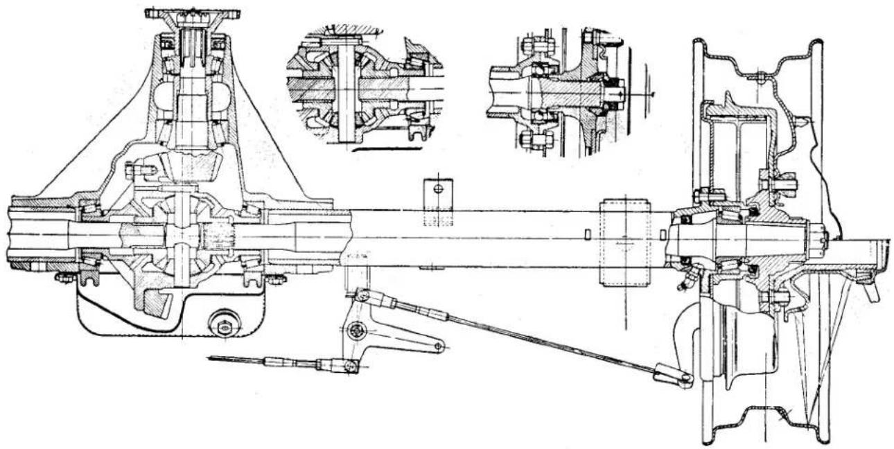 TRIUMPH TR2 (1953) - HYDRAULIC OPERATING MECHANISM - 1