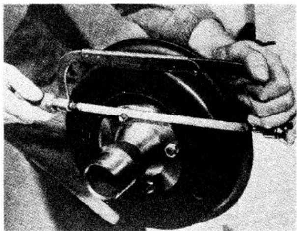 TRIUMPH TR2 (1953) - Centre Lock Adaptors (Wire Wheel) - 2