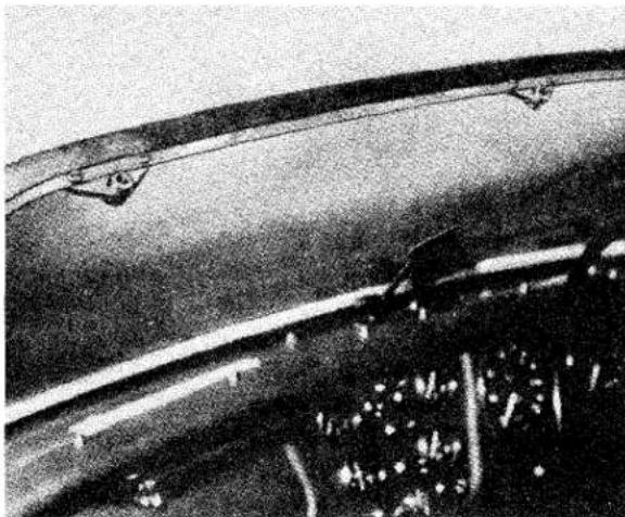 TRIUMPH TR2 (1953) - TO PREPARE CAR FOR FIBRE-GLASS HARD TOP CANOPY - 1